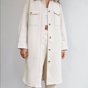 Aritizia Wilfred Long Ganna - Heather Bone